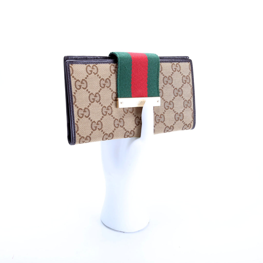 181672 GG Canvas Continental Wallet
