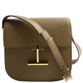 Tara Mini Crossbody Grained Calfskin Green