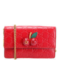 481291 GG Leather Cherries Mini Bag