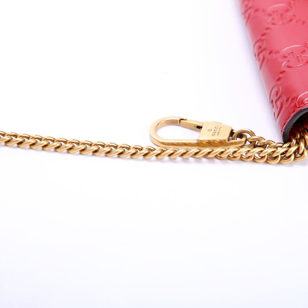 481291 GG Leather Cherries Mini Bag