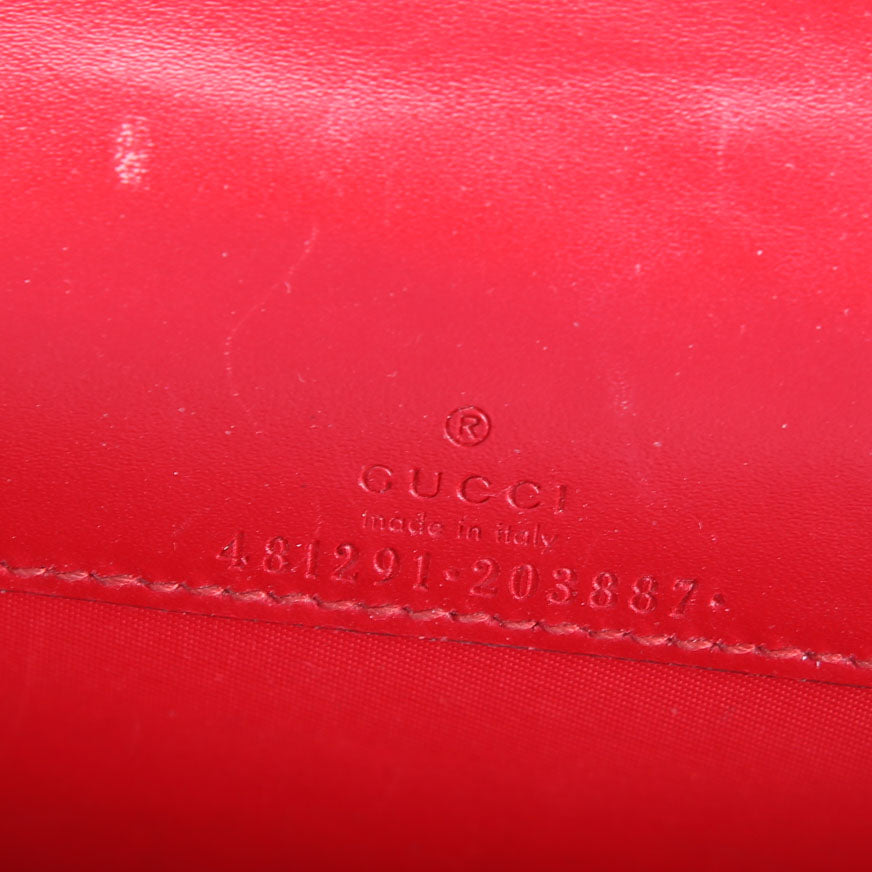 481291 GG Leather Cherries Mini Bag