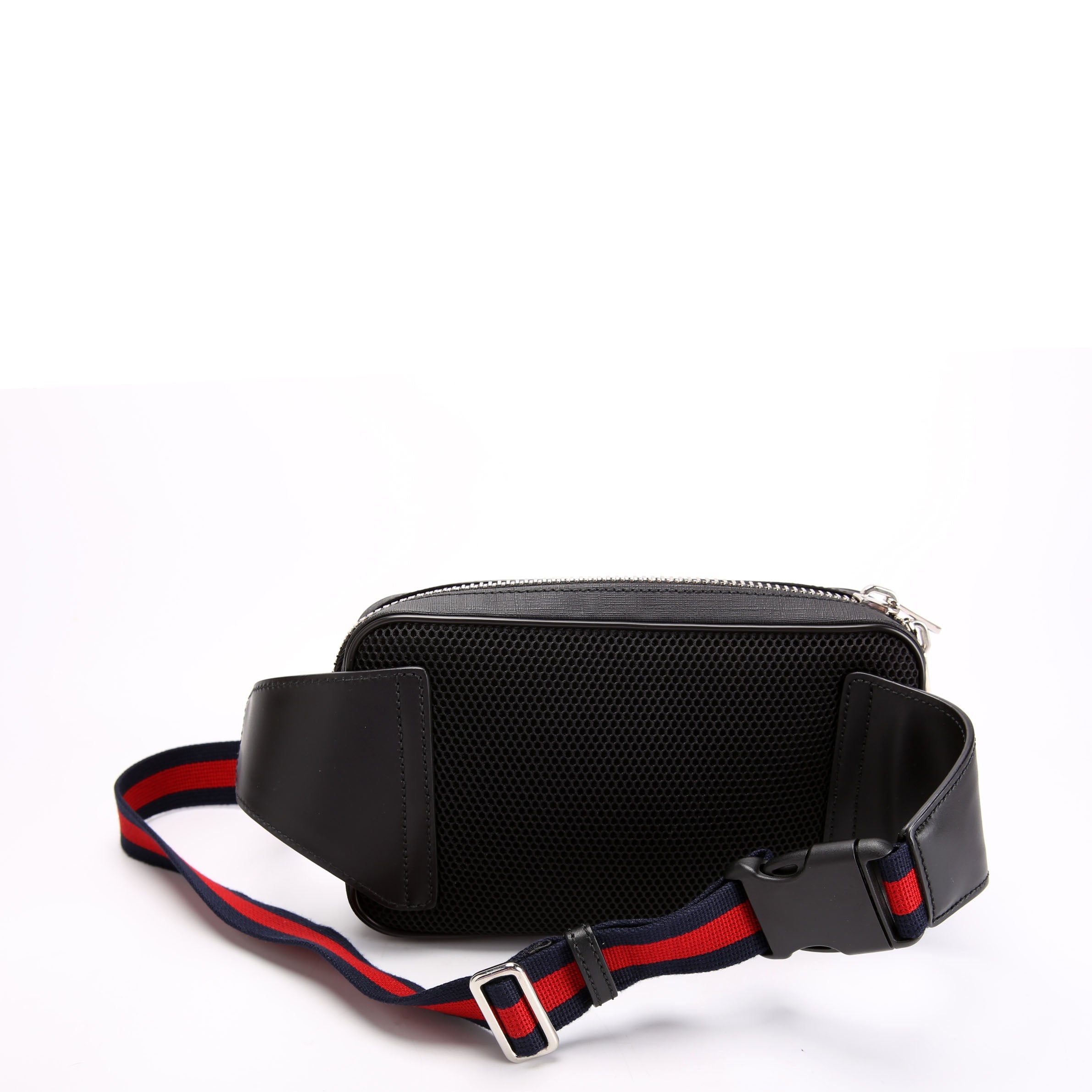 Gucci 474293 Soft GG Supreme Belt Bag Navy
