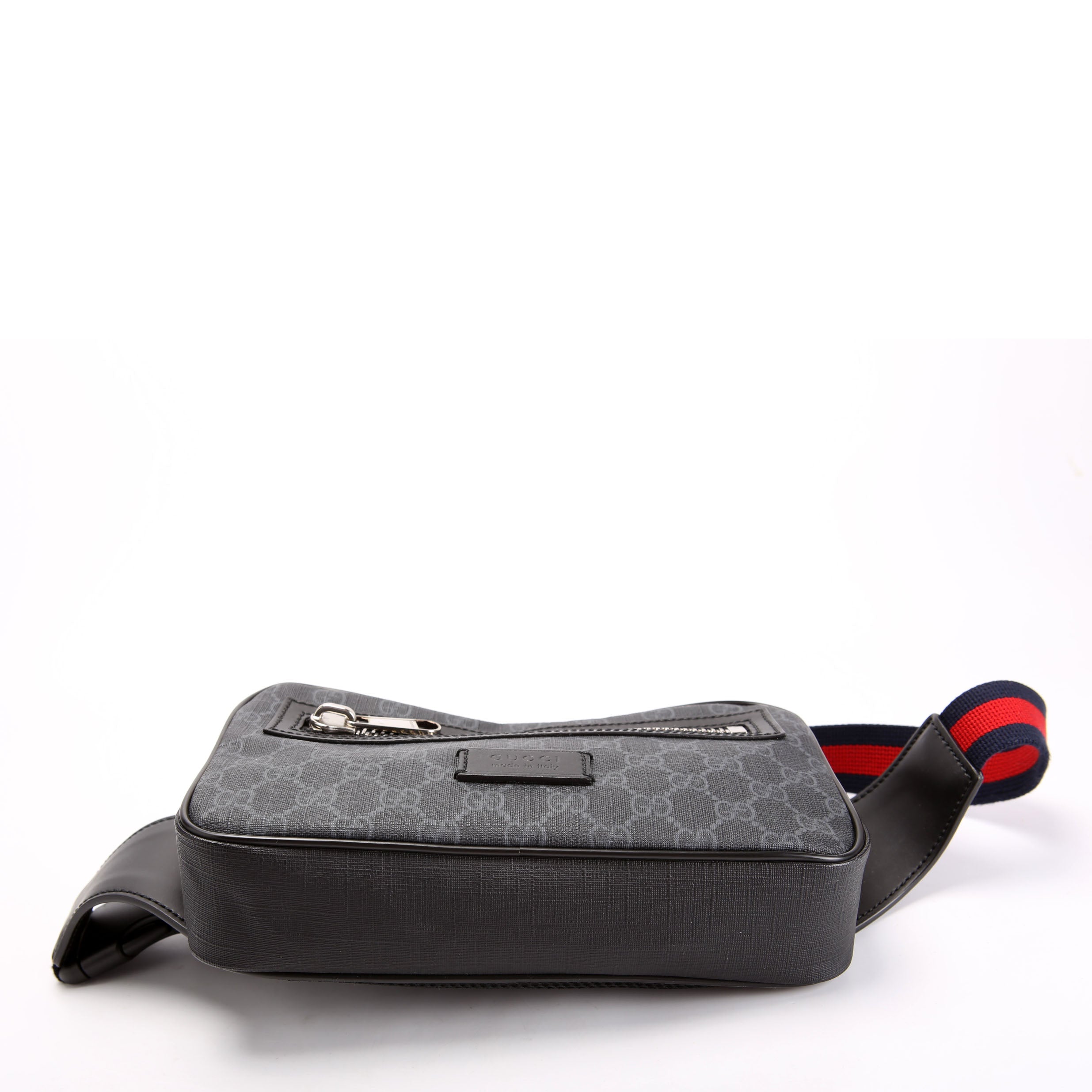 Gucci 474293 Soft GG Supreme Belt Bag Navy