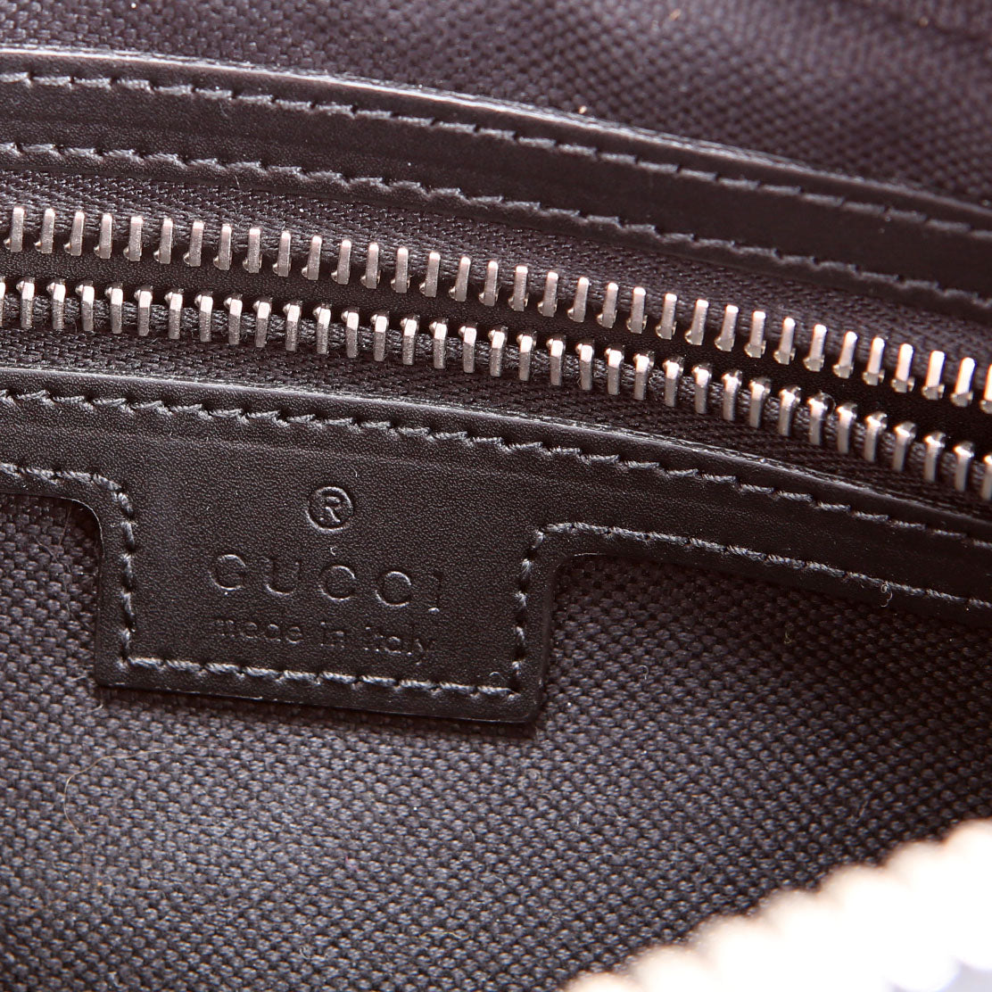 Gucci 474293 Soft GG Supreme Belt Bag Navy
