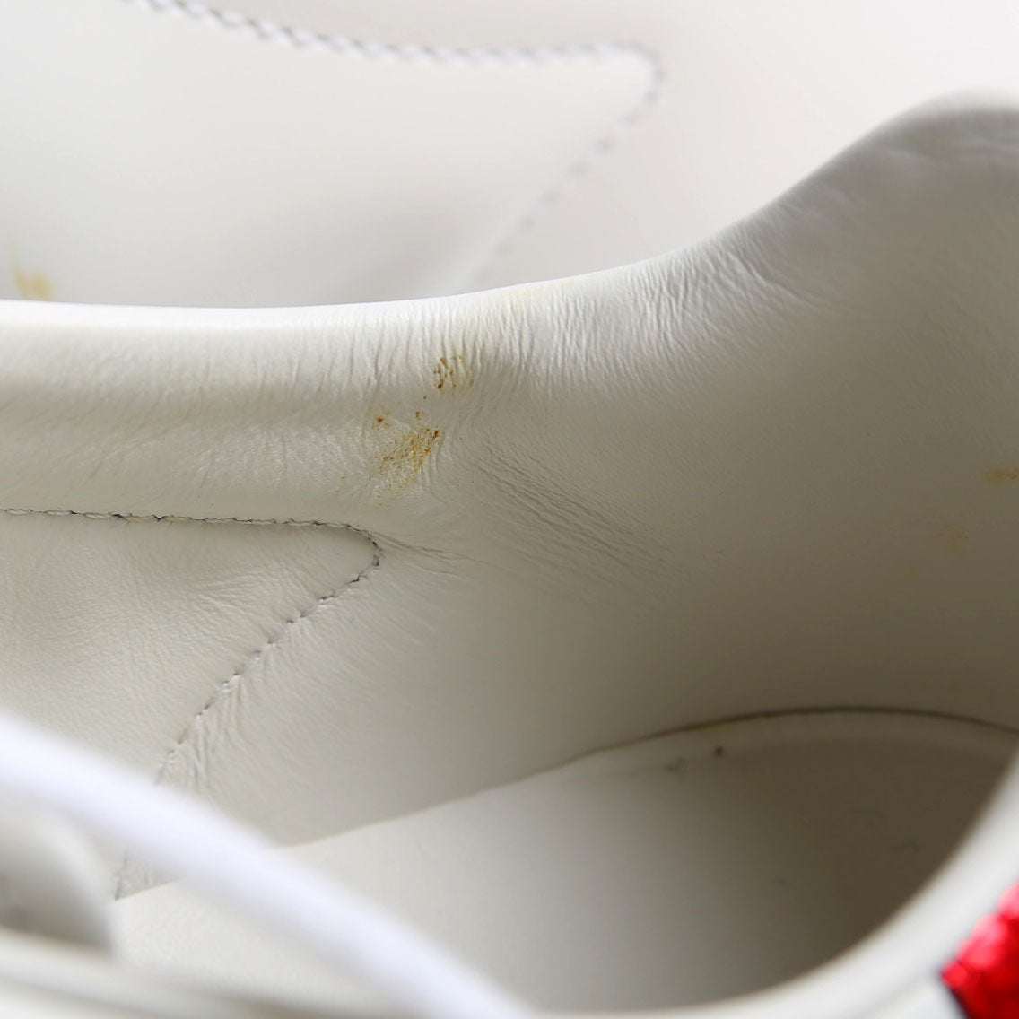 Ace Web Spike Sneakers Size 37 White