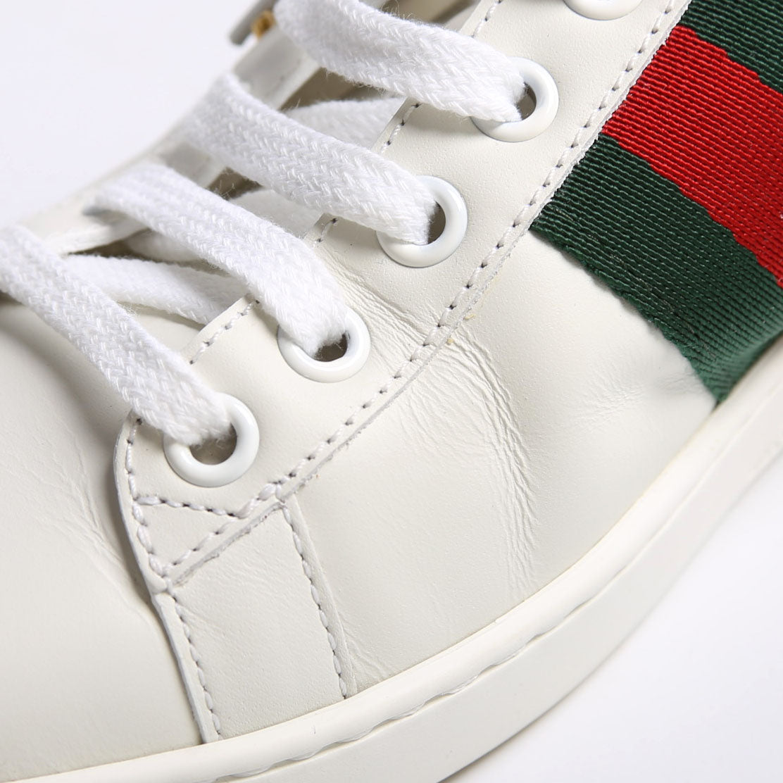 Ace Web Spike Sneakers Size 37 White