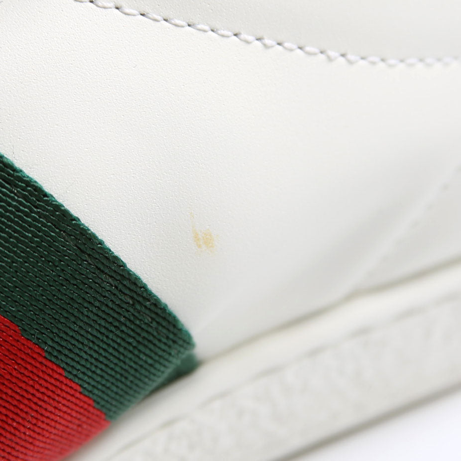 Ace Web Spike Sneakers Size 37 White