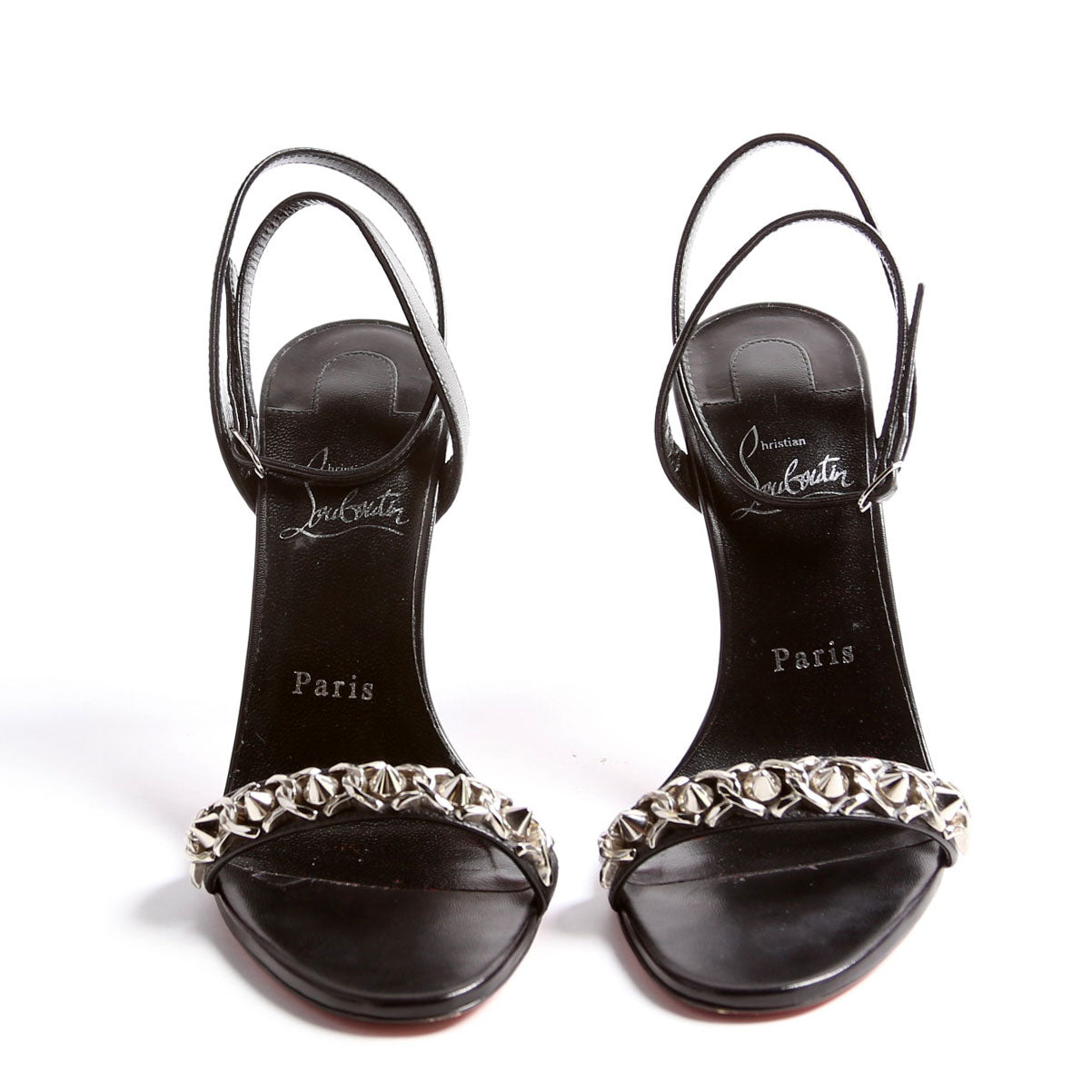 Loubigirl Chain 100MM Size 37 Black