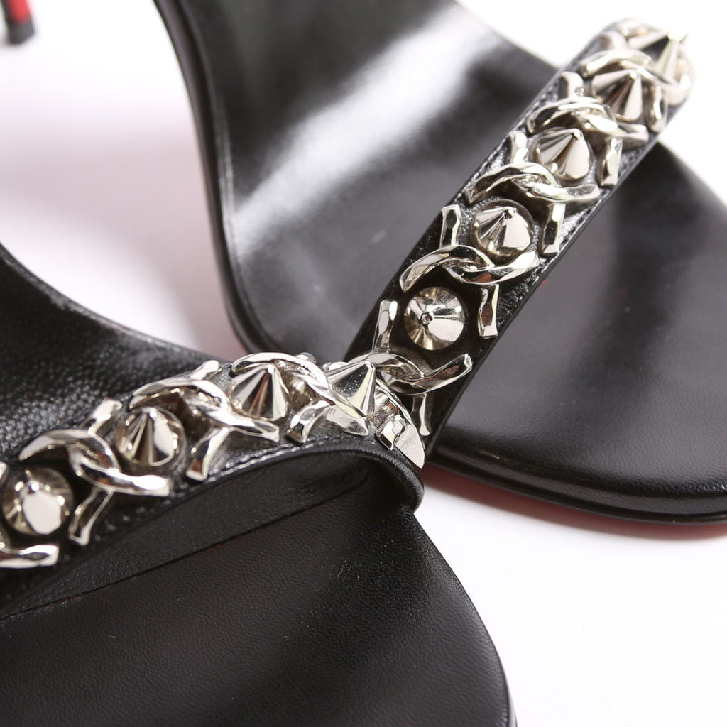 Loubigirl Chain 100MM Size 37 Black