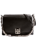 4G Soft Medium Leather Black
