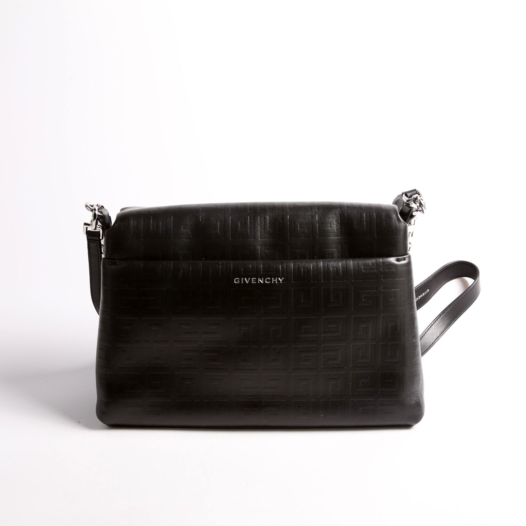4G Soft Medium Leather Black