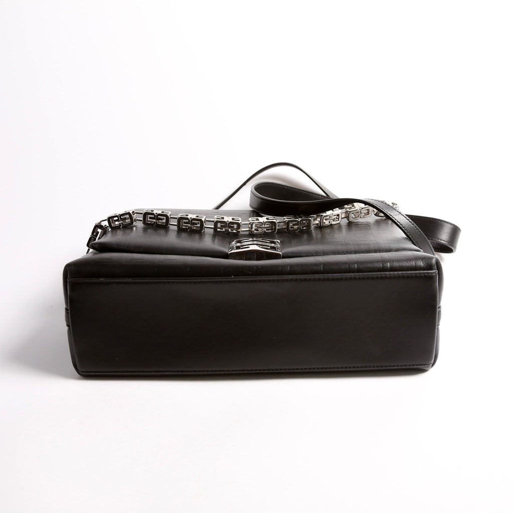 4G Soft Medium Leather Black