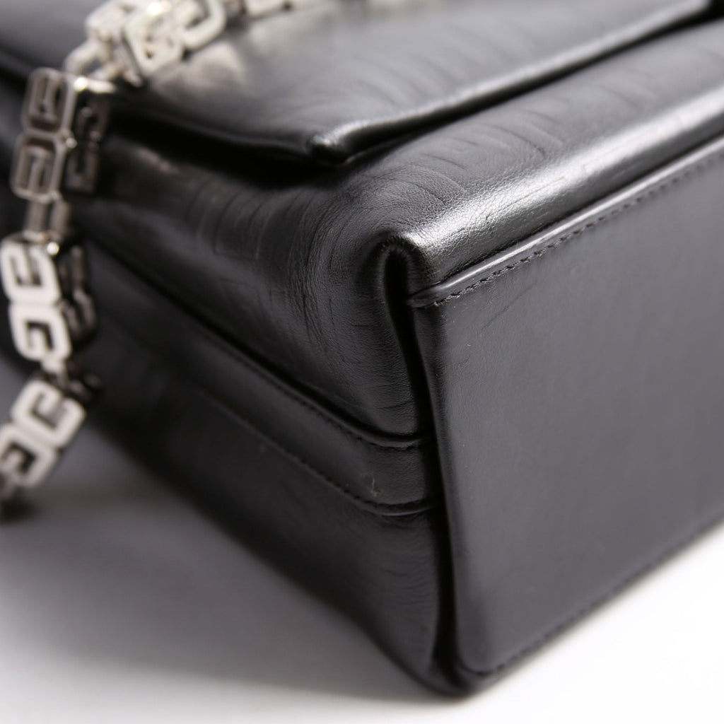 4G Soft Medium Leather Black