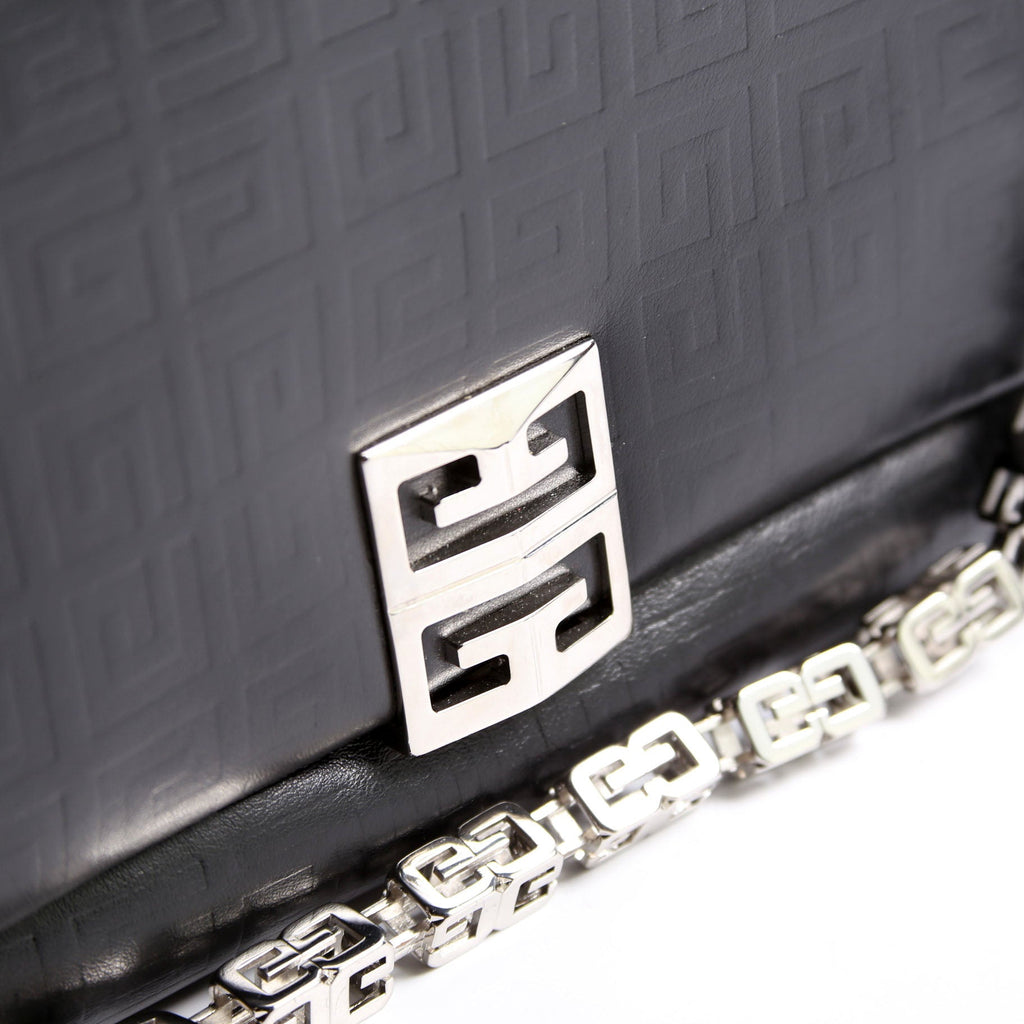 4G Soft Medium Leather Black