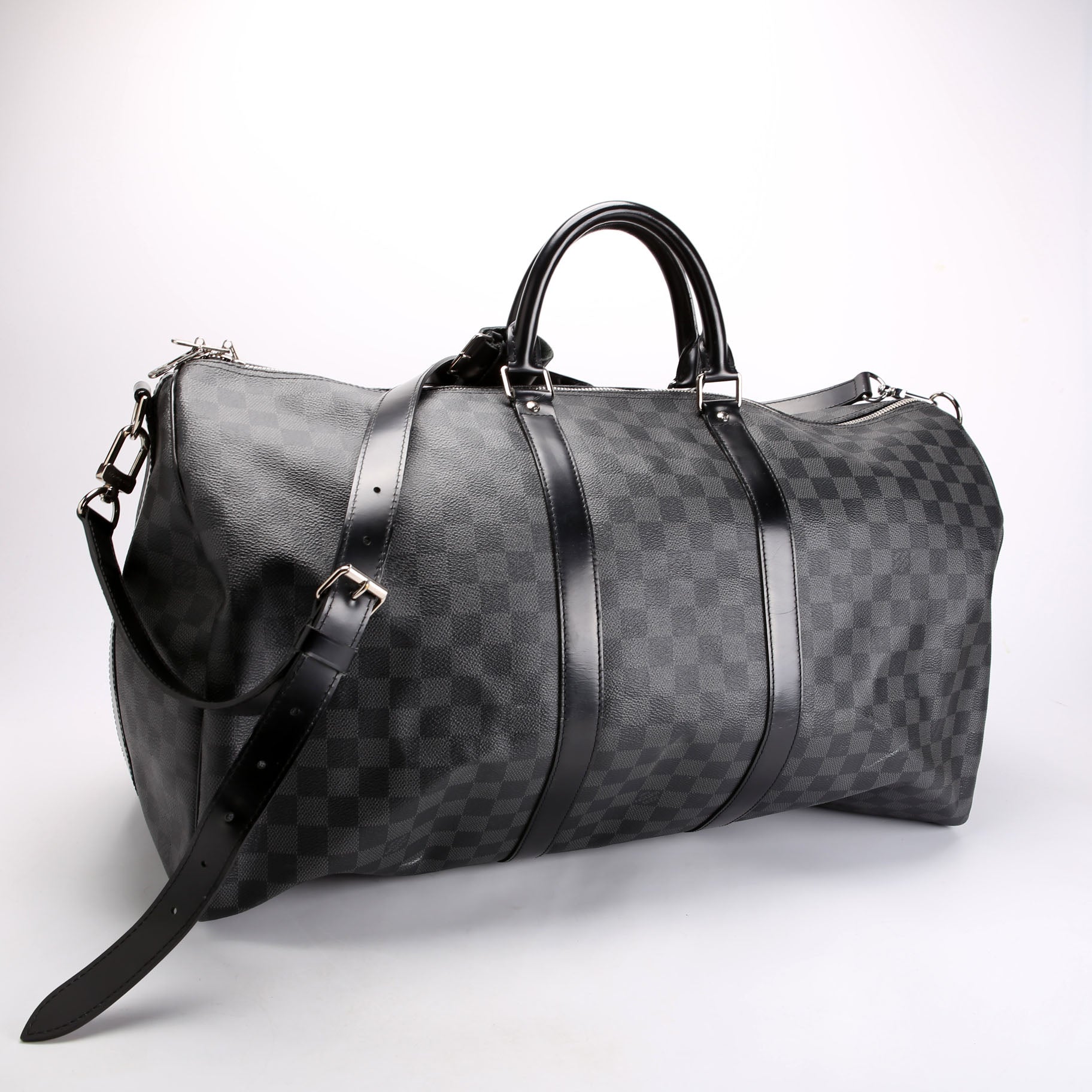 Keepall 55 Graphite Bandouliere