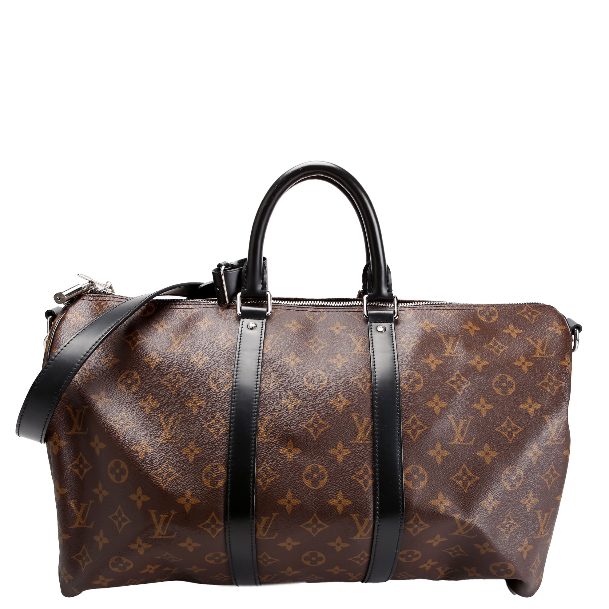 Keepall 45 Macassar Bandouliere Black