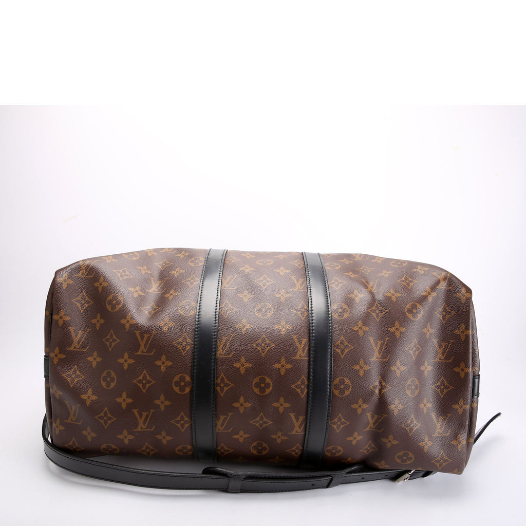 Keepall 45 Macassar Bandouliere Black