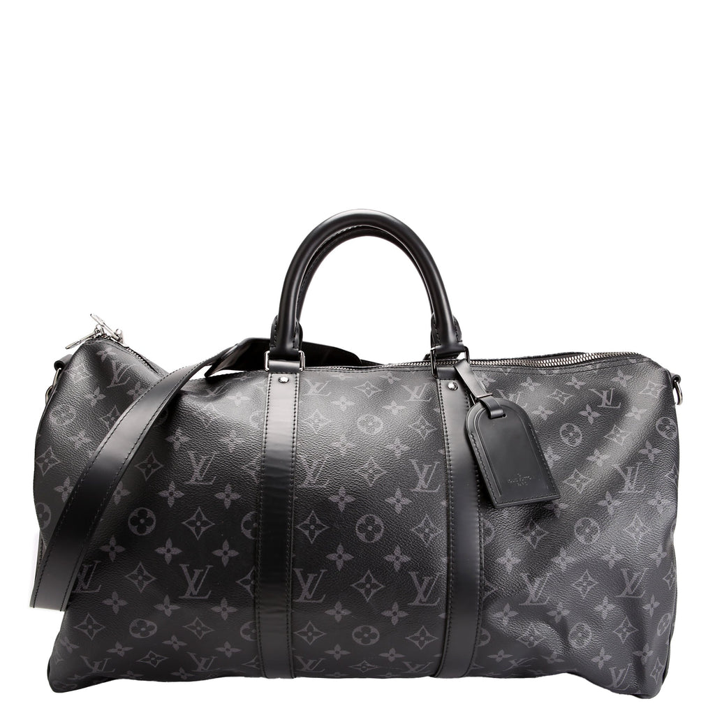 Keepall 50 Bandouliere Monogram Eclipse