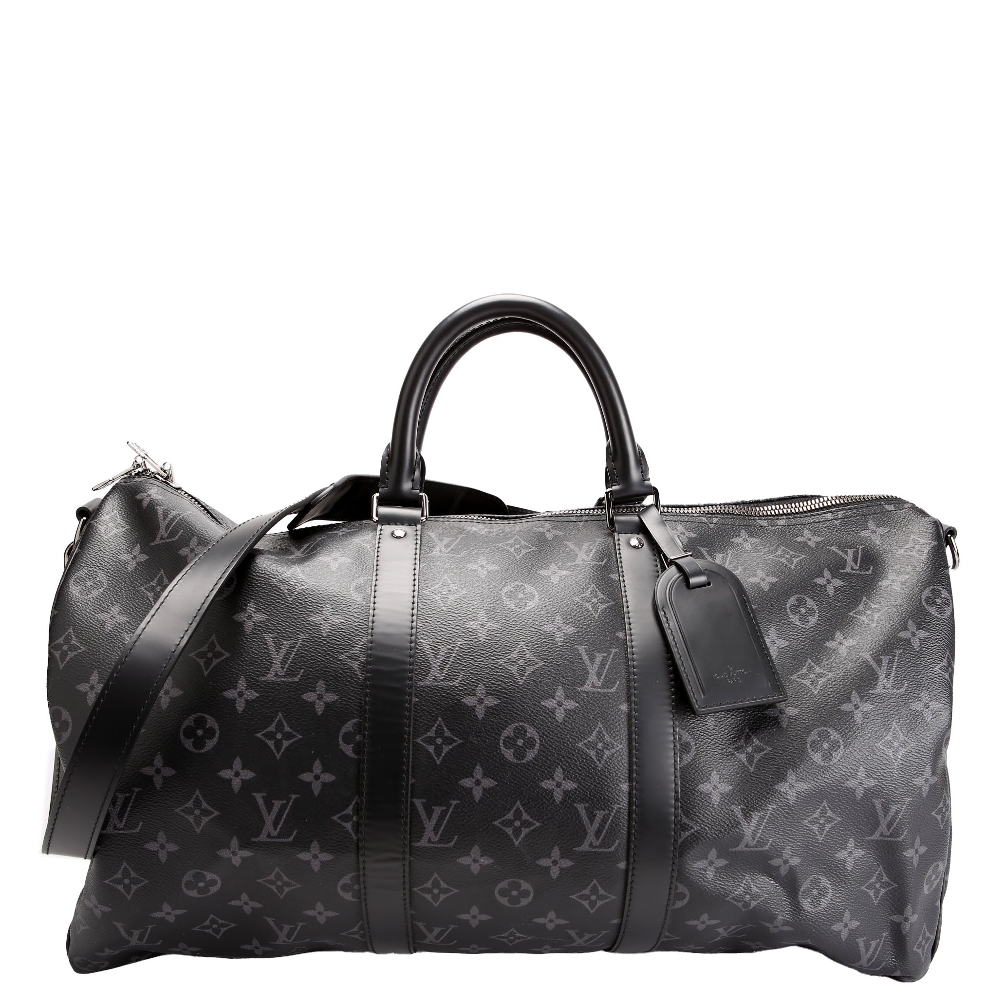 Keepall 50 Bandouliere Monogram Eclipse