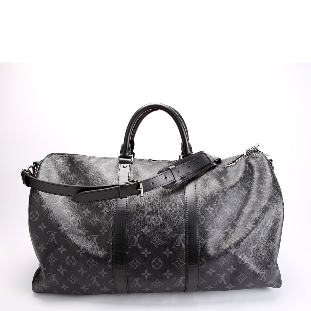 Keepall 50 Bandouliere Monogram Eclipse