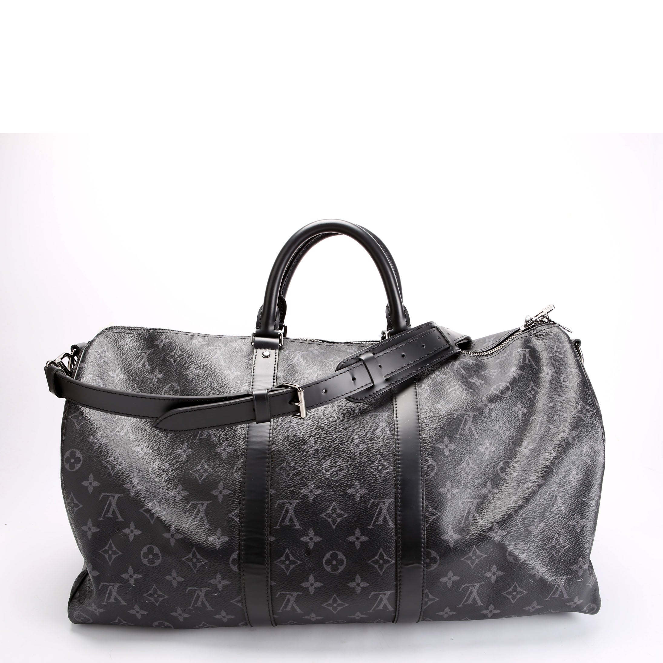Keepall 50 Bandouliere Monogram Eclipse