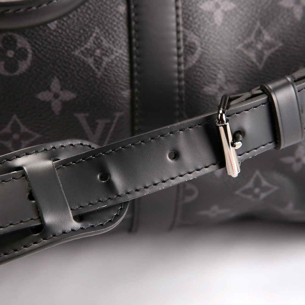Keepall 50 Bandouliere Monogram Eclipse