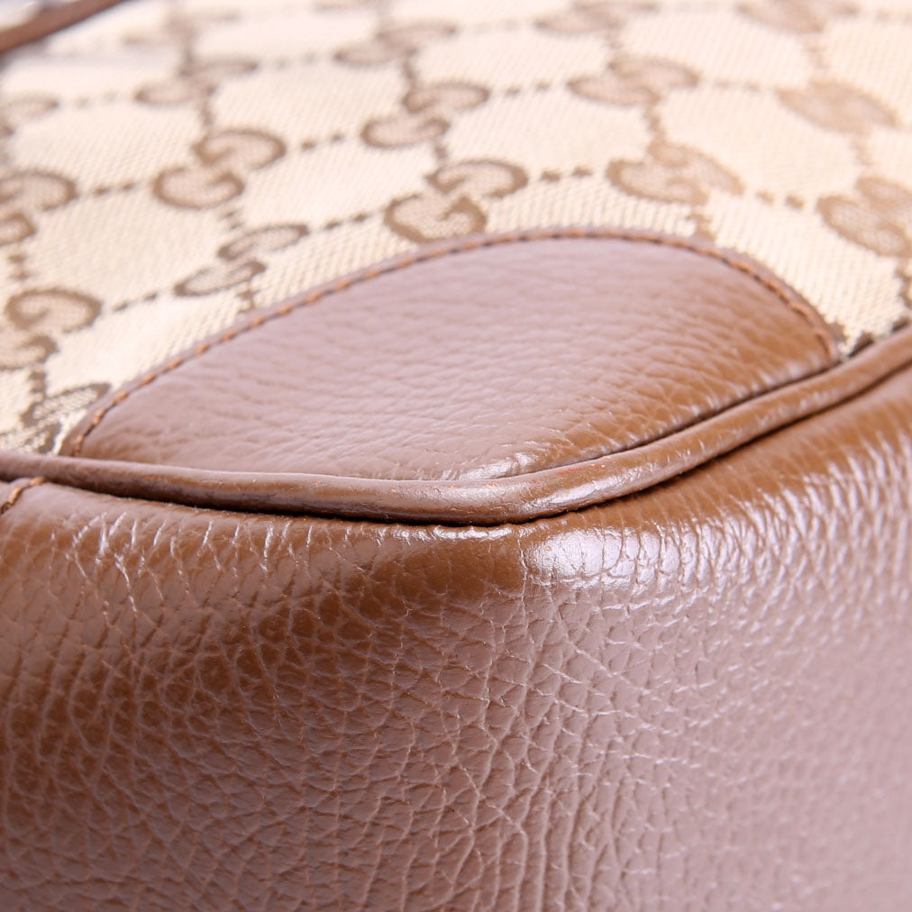 449241 GG Small Crossbody Brown/Beige