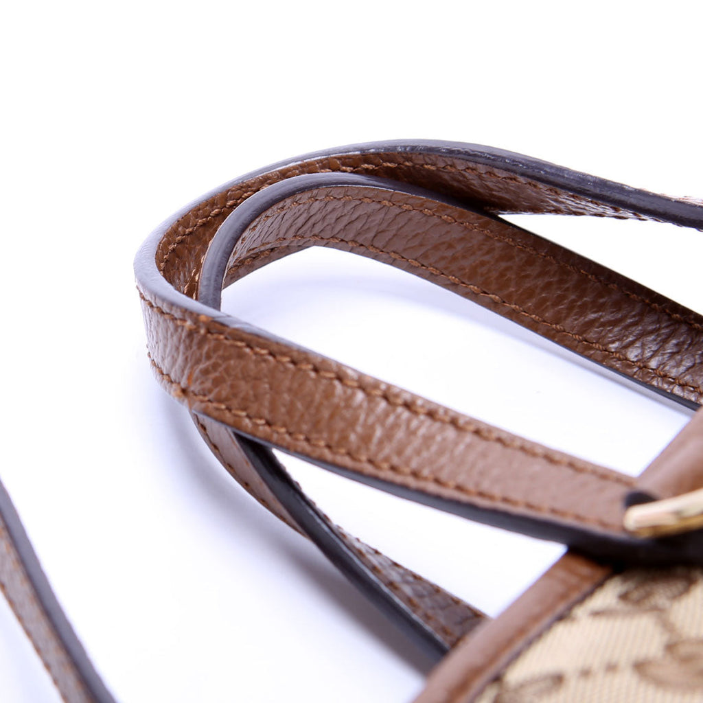 449241 GG Small Crossbody Brown/Beige
