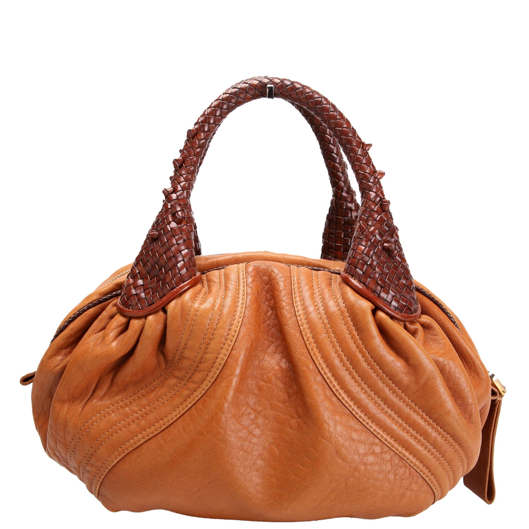 8BL078 Baby Spy Bag Leather Brown