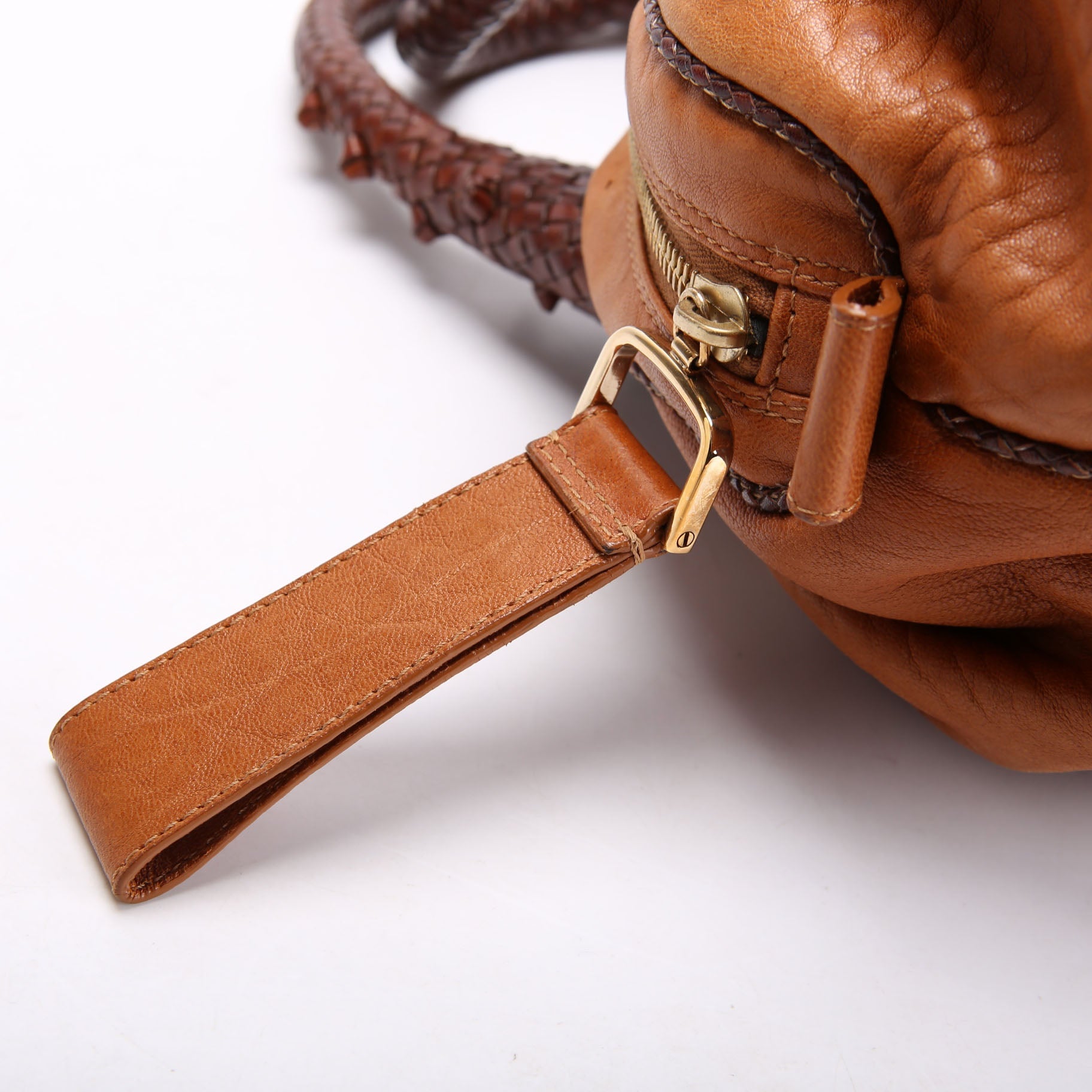 8BL078 Baby Spy Bag Leather Brown