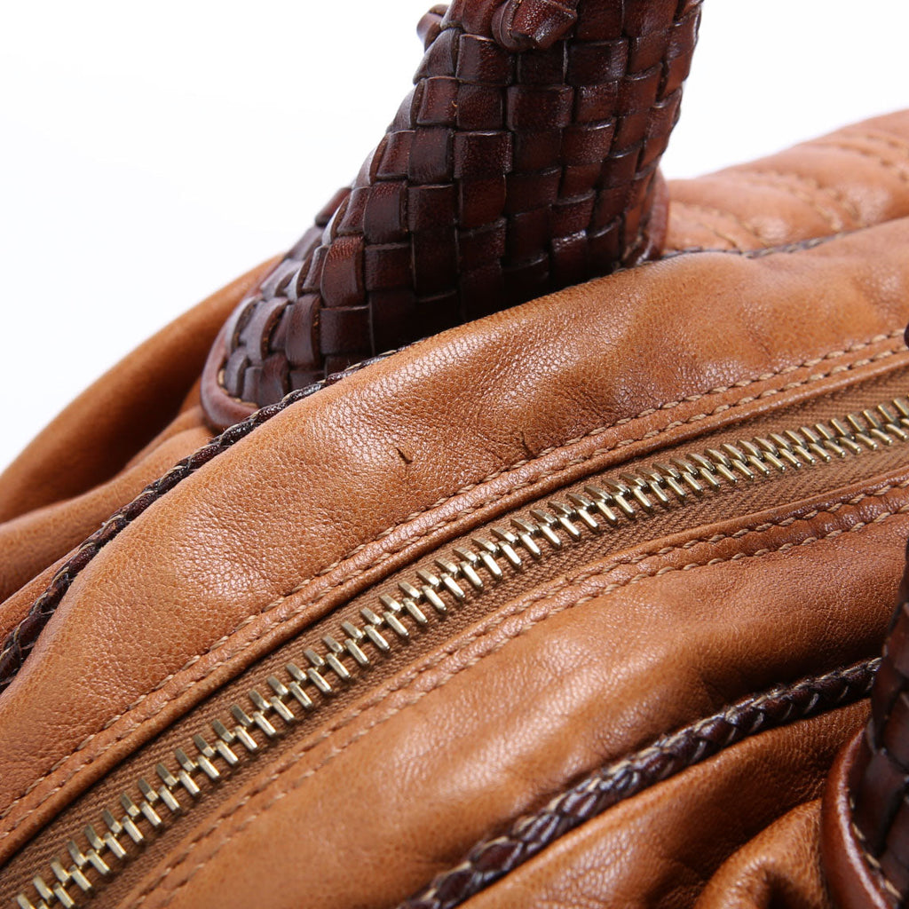 8BL078 Baby Spy Bag Leather Brown