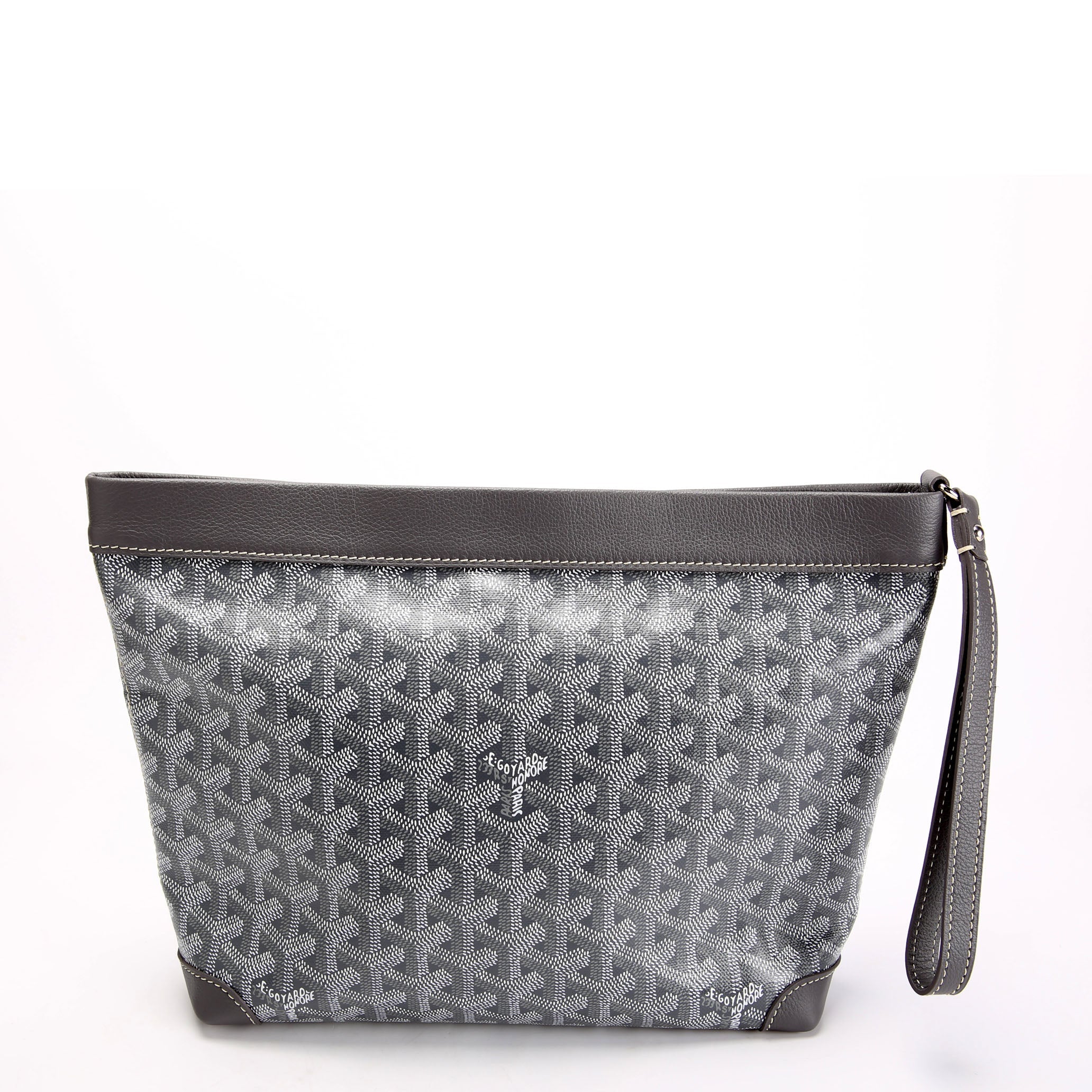 Goyardine Conti Pouch Gray
