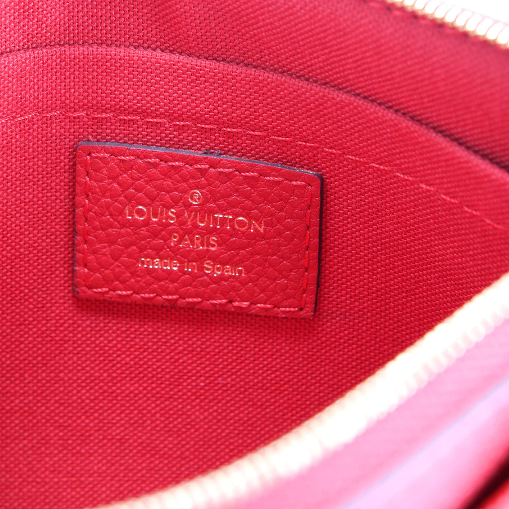 Pallas Clutch Monogram Brown/Red
