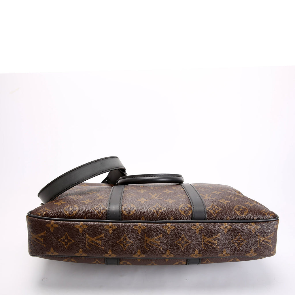 Porte Documents Voyage PM Macassar Black