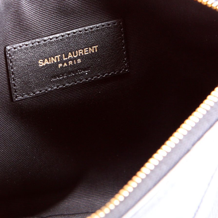Jamie Large Pochon Lambskin 828350 Black