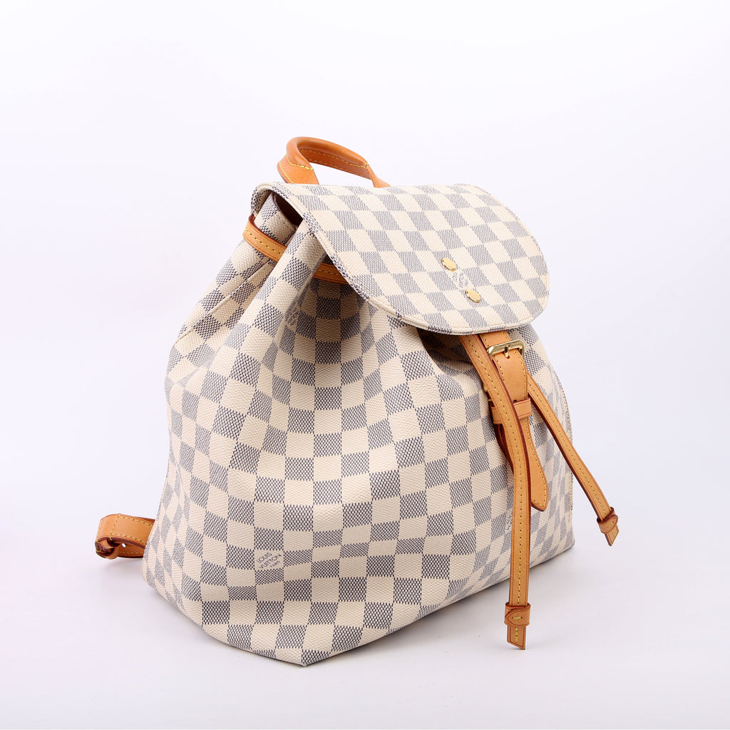 Sperone Backpack Damier Azur