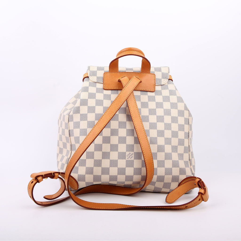 Sperone Backpack Damier Azur
