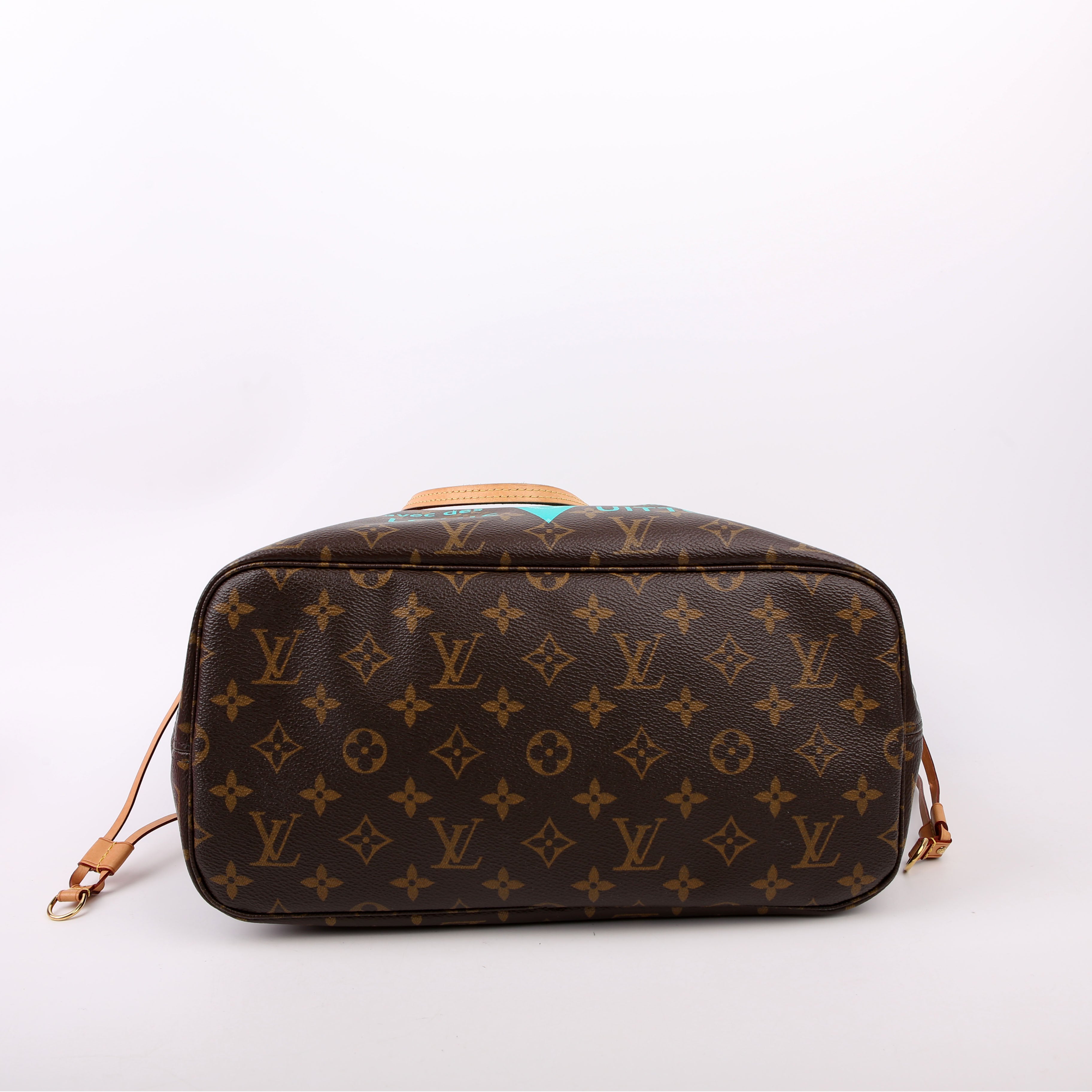 Neverfull with Wallet MM V Teal