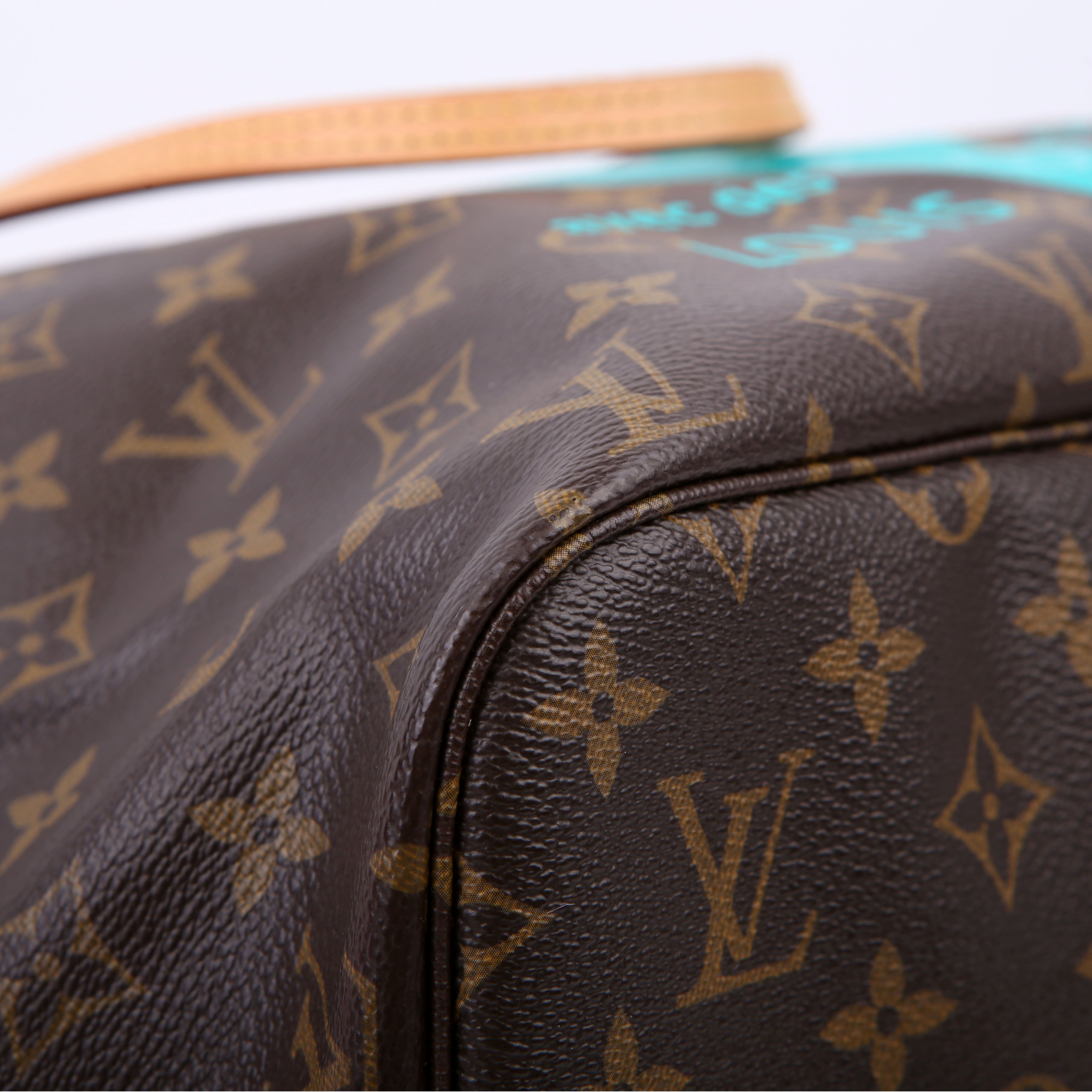 Neverfull with Wallet MM V Teal