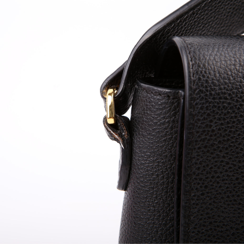 Vintage Check Note Crossbody Bag Black