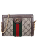 602676 GG Supreme Ophidia Mini Chain Brown