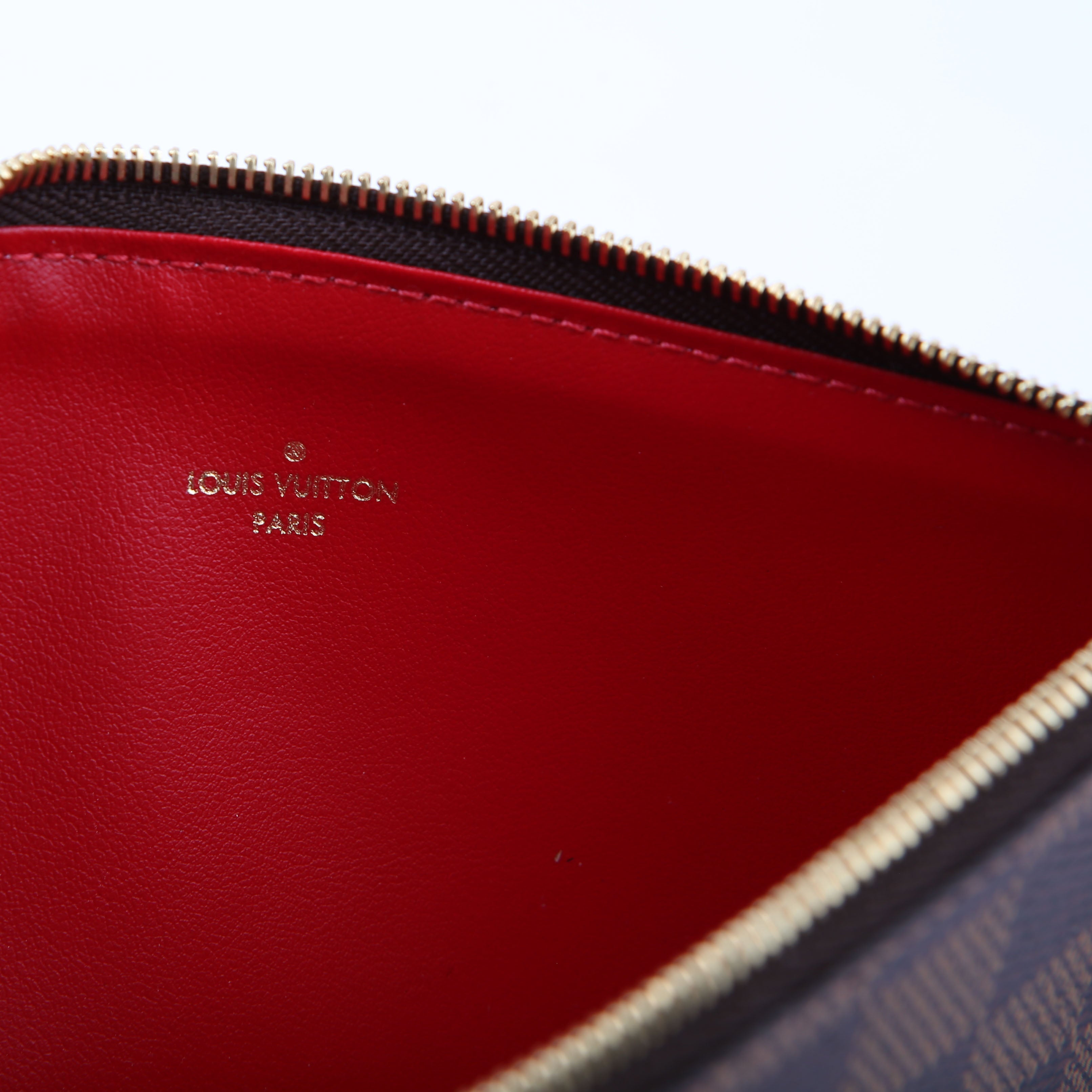 Pochette Felicie Zip Insert Only Damier Ebene