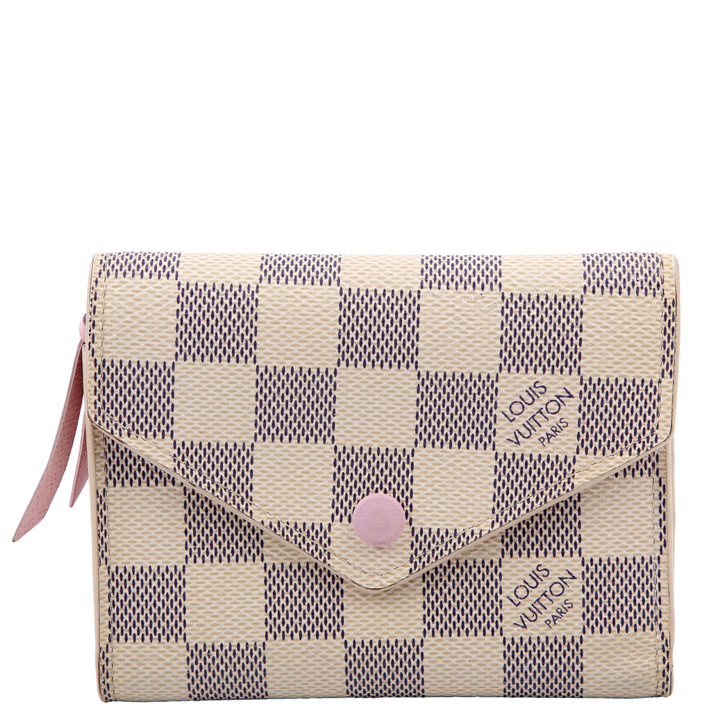 Victorine Wallet Damier Azur