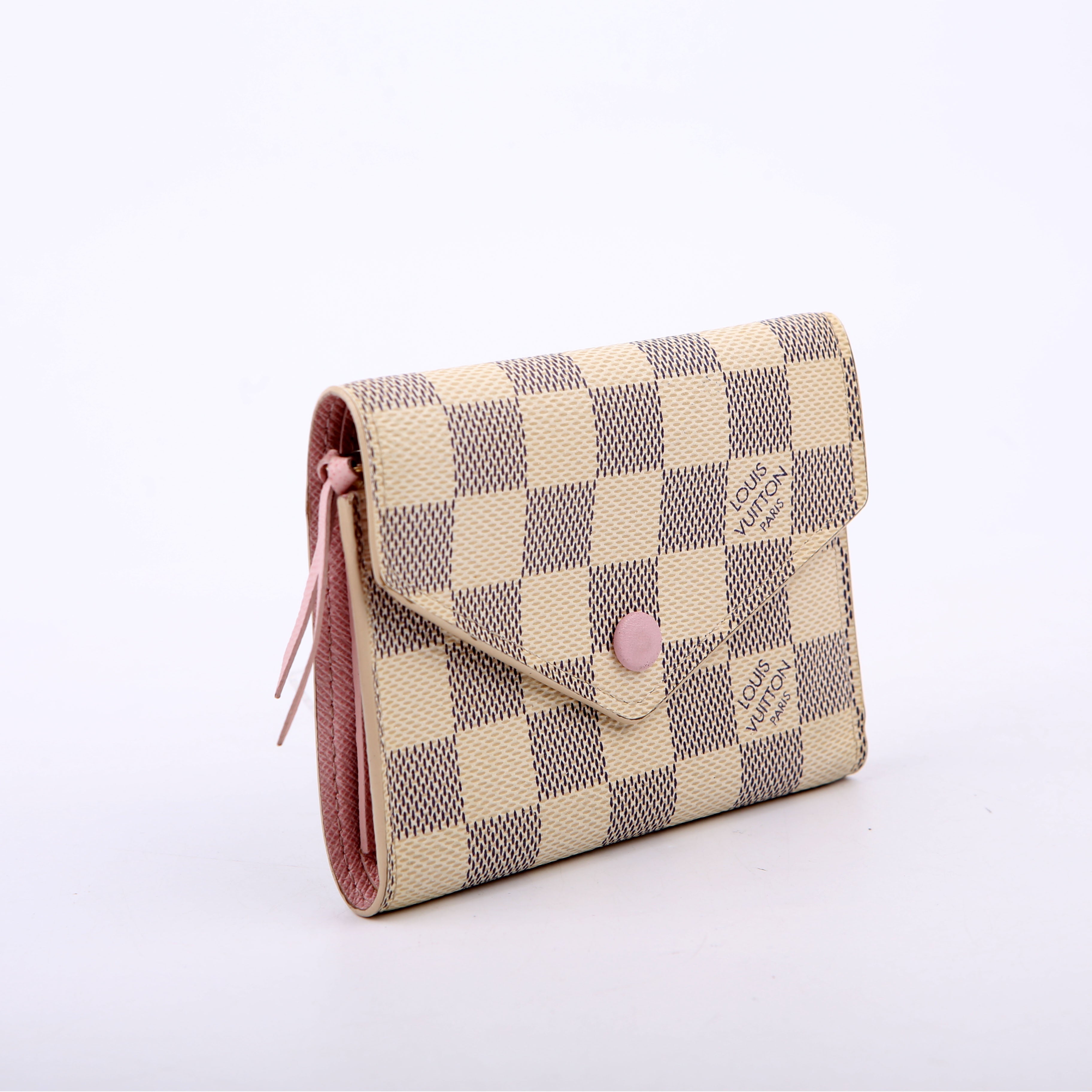 Victorine Wallet Damier Azur