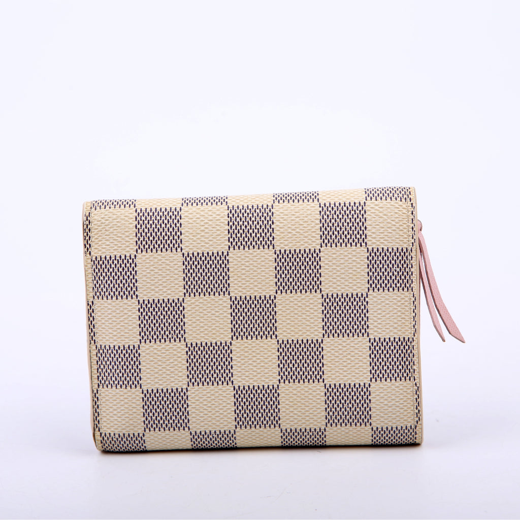 Victorine Wallet Damier Azur