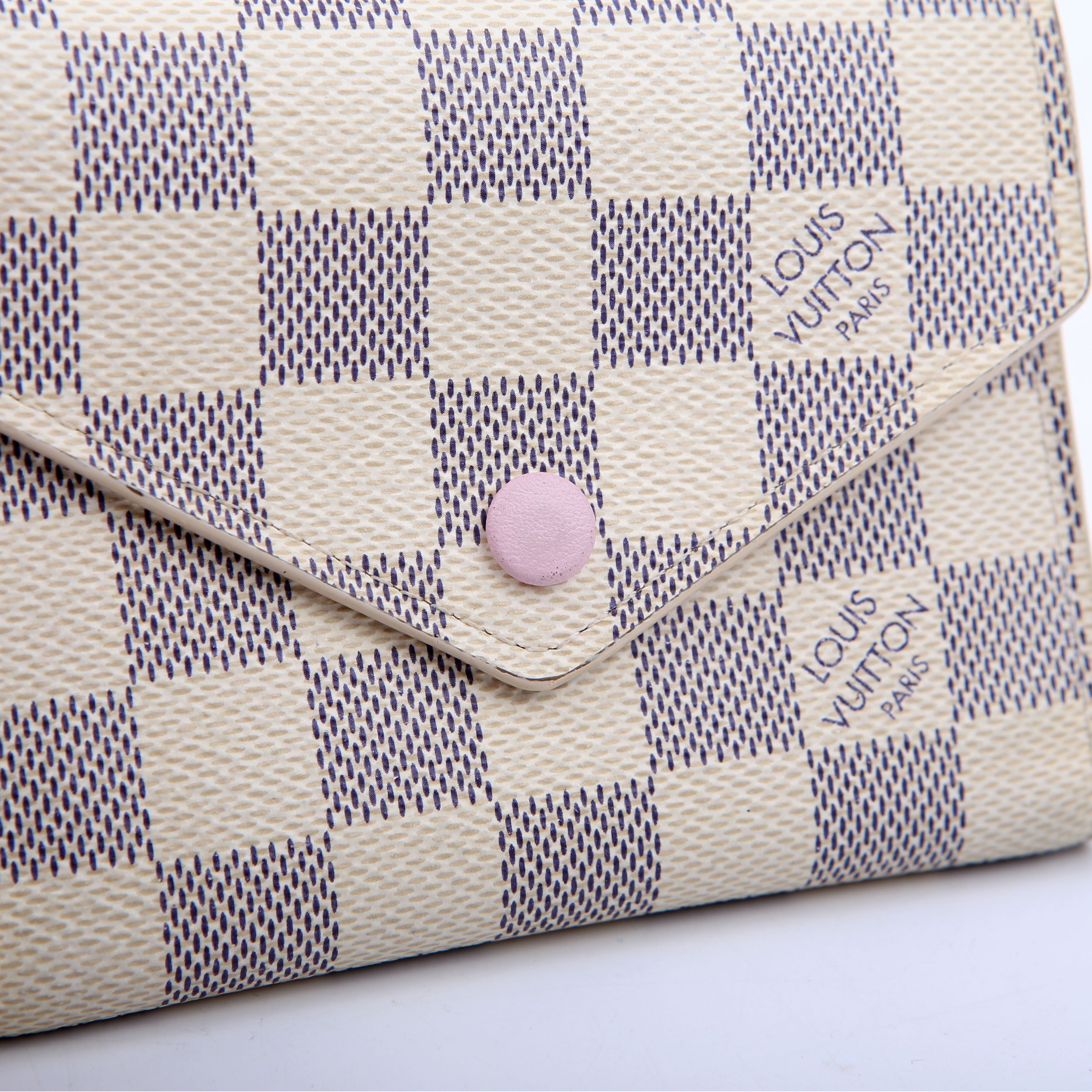 Victorine Wallet Damier Azur