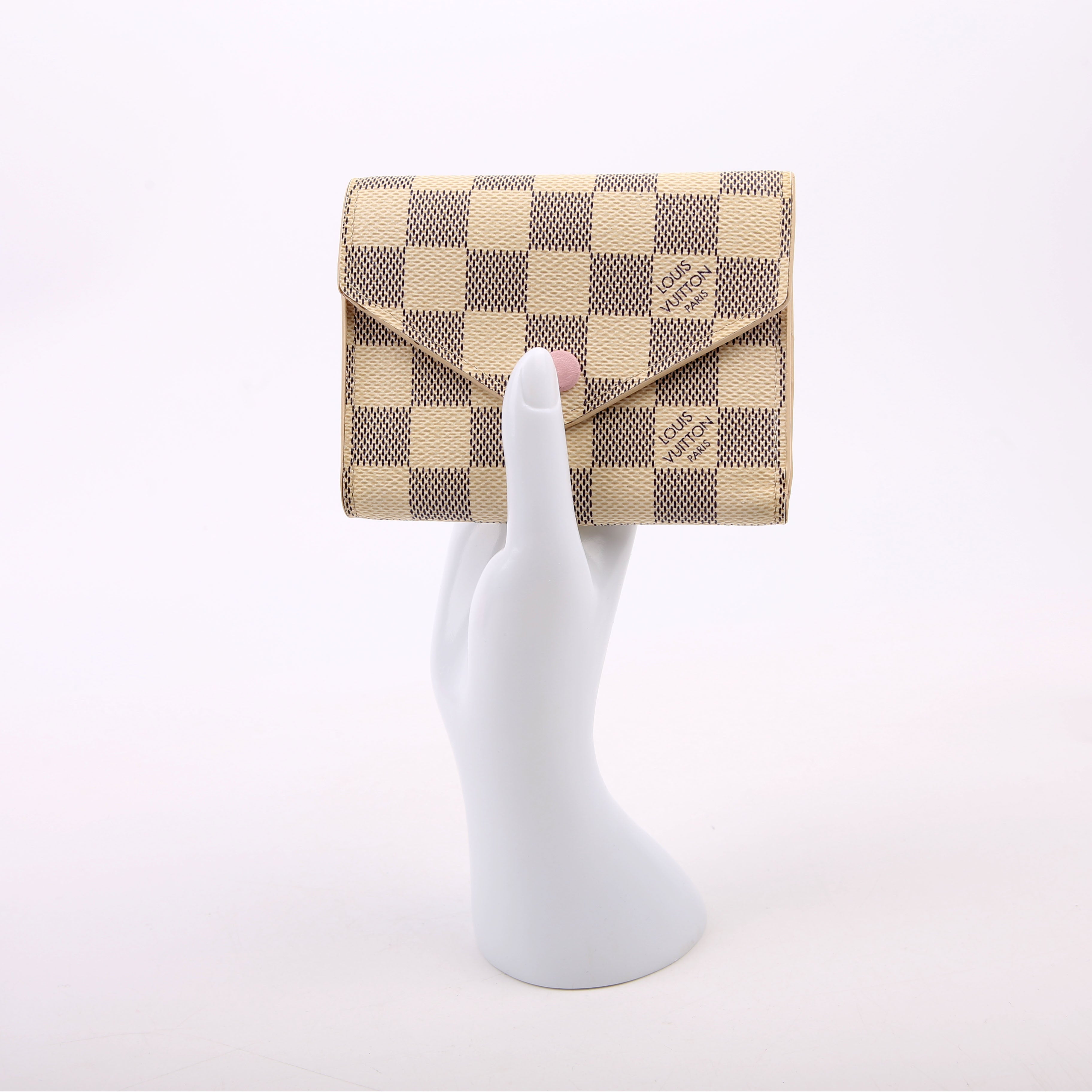 Victorine Wallet Damier Azur