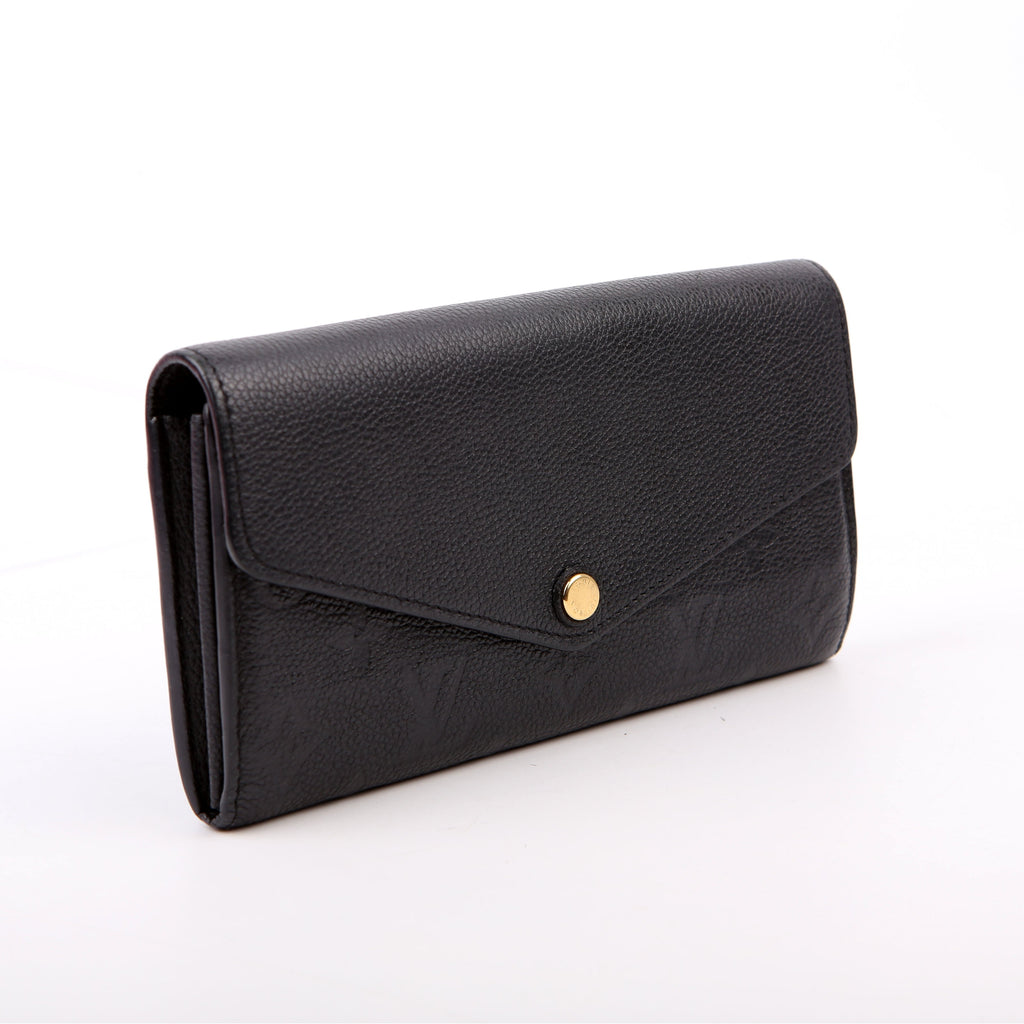 Sarah Wallet Empreinte Black
