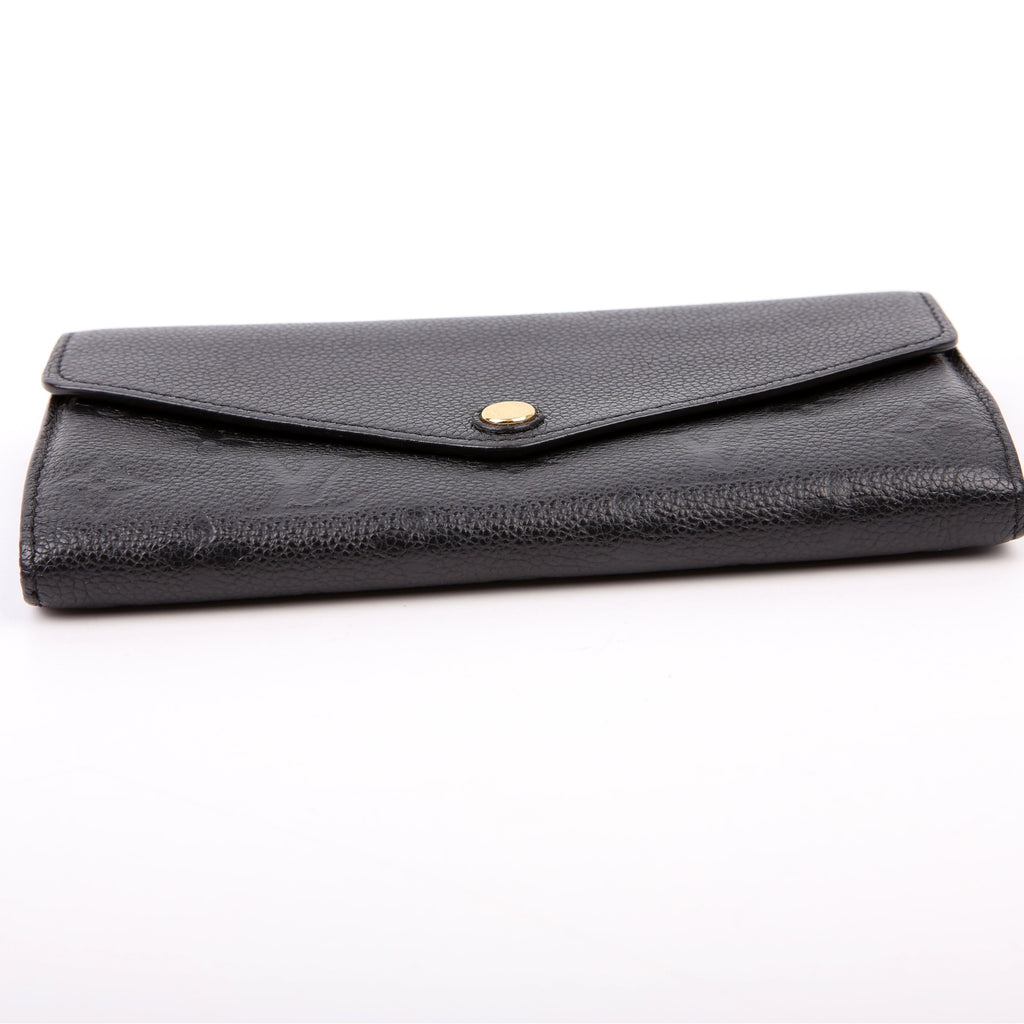 Sarah Wallet Empreinte Black