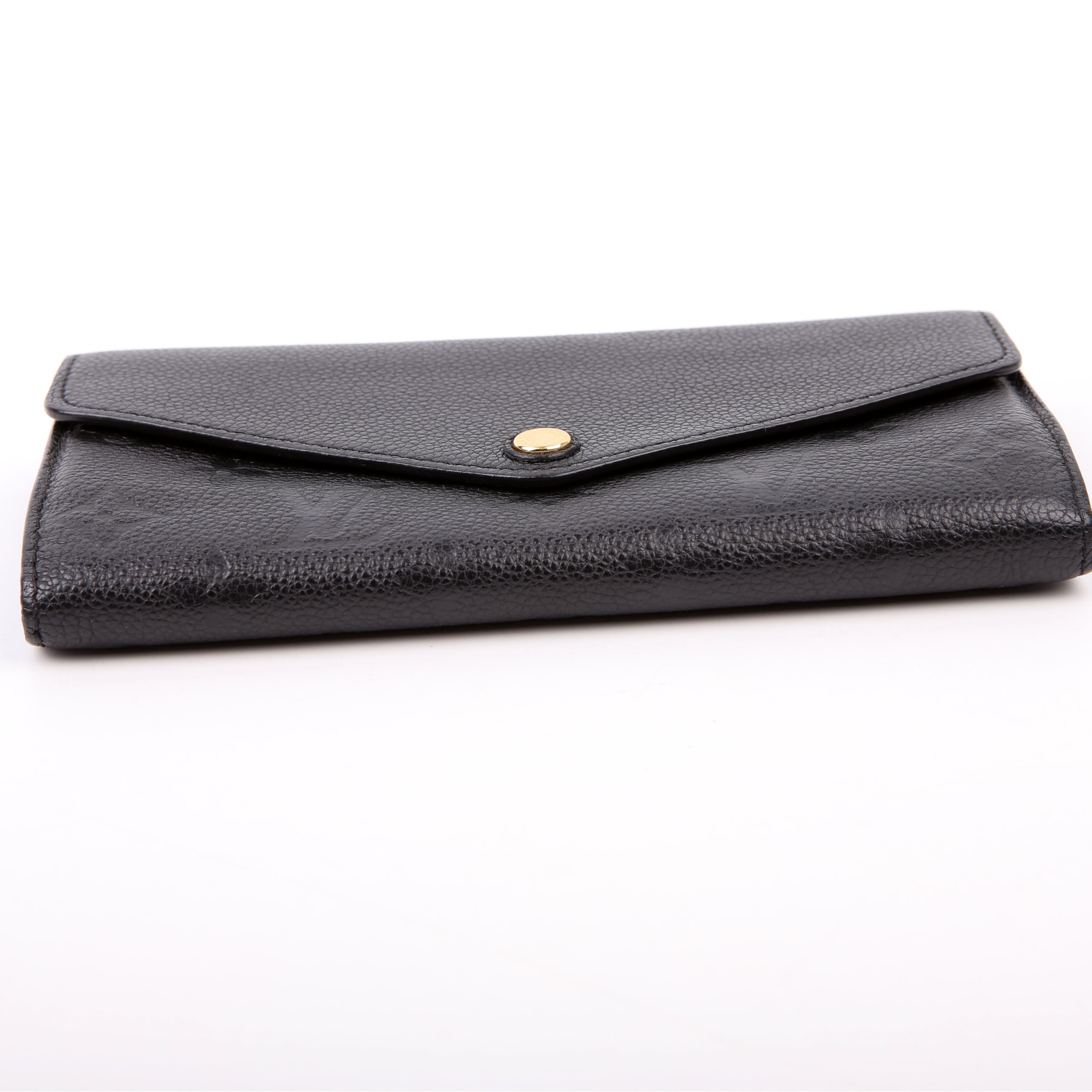 Sarah Wallet Empreinte Black